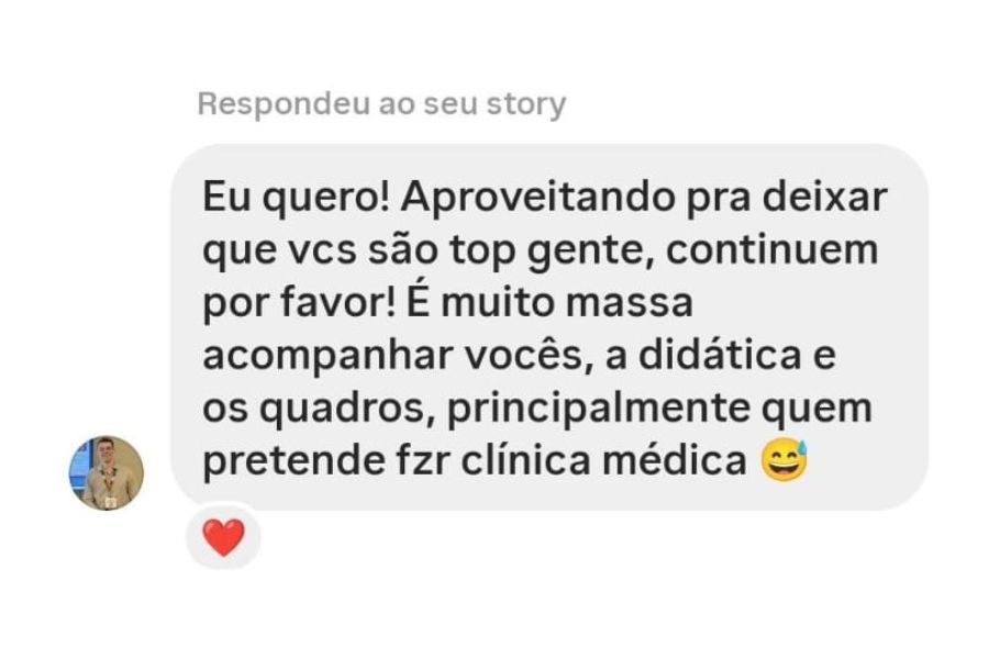 Depoimento de aluno 1